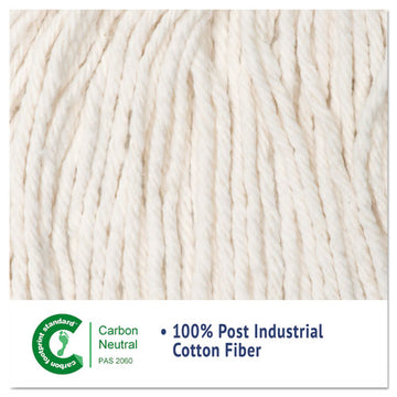 Boardwalk® Cut-end Wet Mop Head, Cotton, No. 16 Size, White freeshipping - TVN Wholesale
